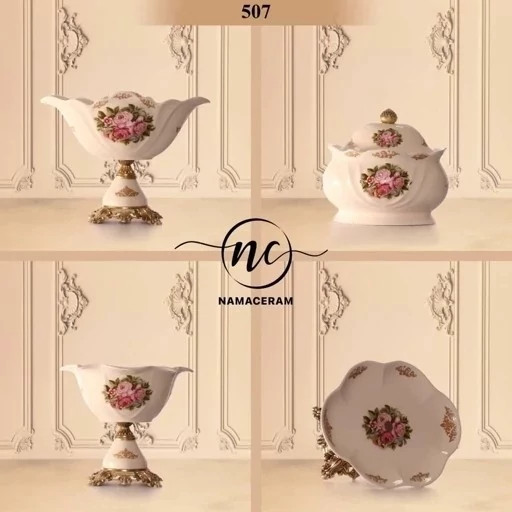 سرویس پذیرایی چینی 4 تیکه آیرین کد 507