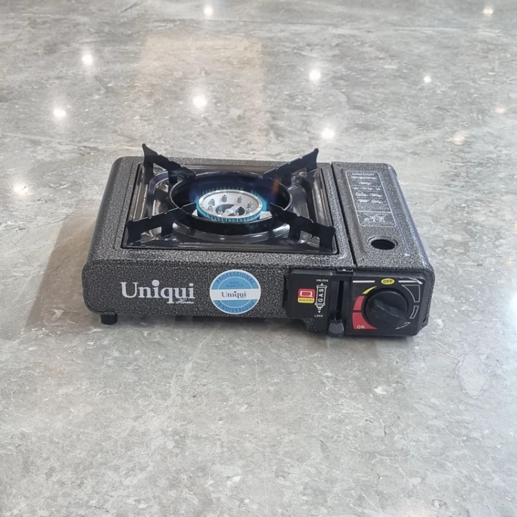اجاق گاز مسافرتی دو کاره یونیک گاز سفری کیف دار