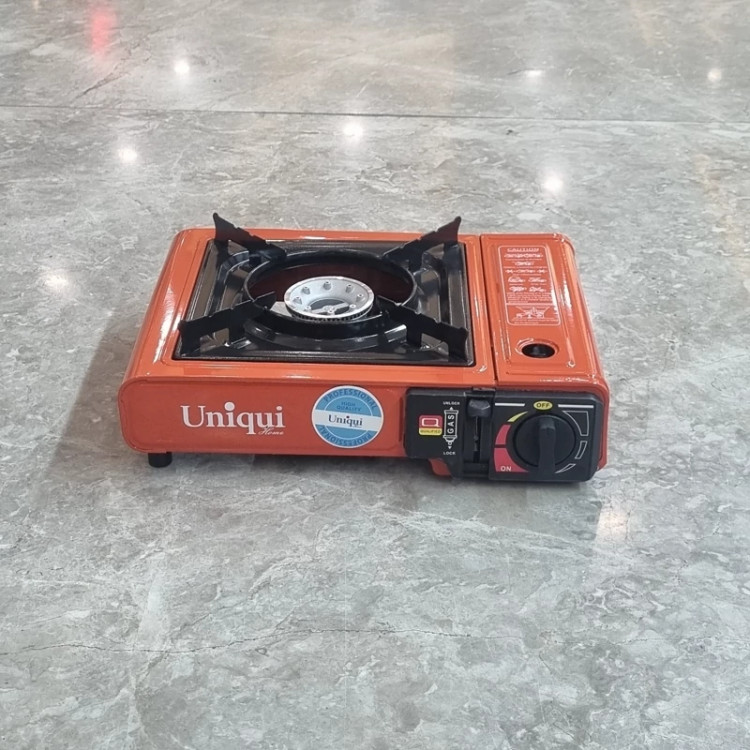 اجاق گاز مسافرتی دو کاره یونیک گاز سفری کیف دار