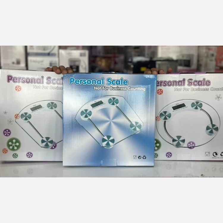 ترازو وزن کشی دیجیتال 180 کیلوگرم دقت 10 گرم شیشه ای