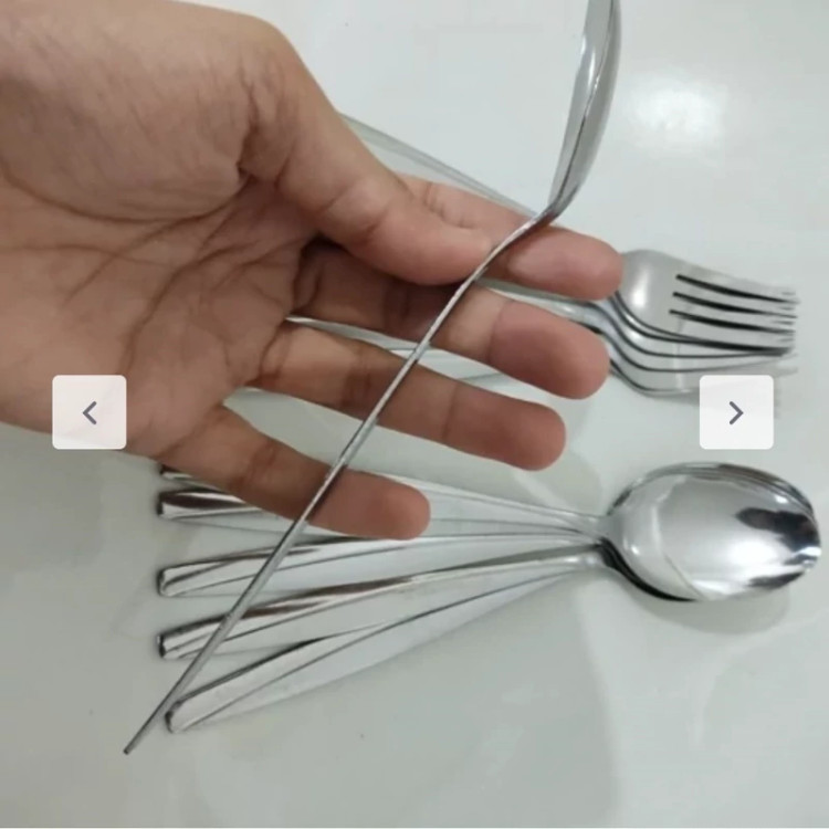 قاشق چنگال طرح ماینز استیل